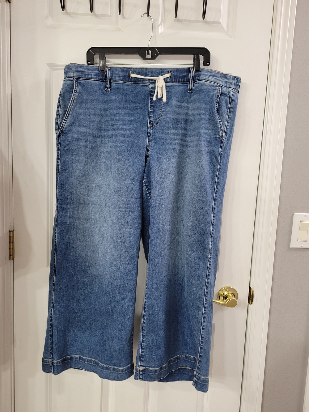 Torrid Women’s Wide-Leg Light Blue Denim Jeans